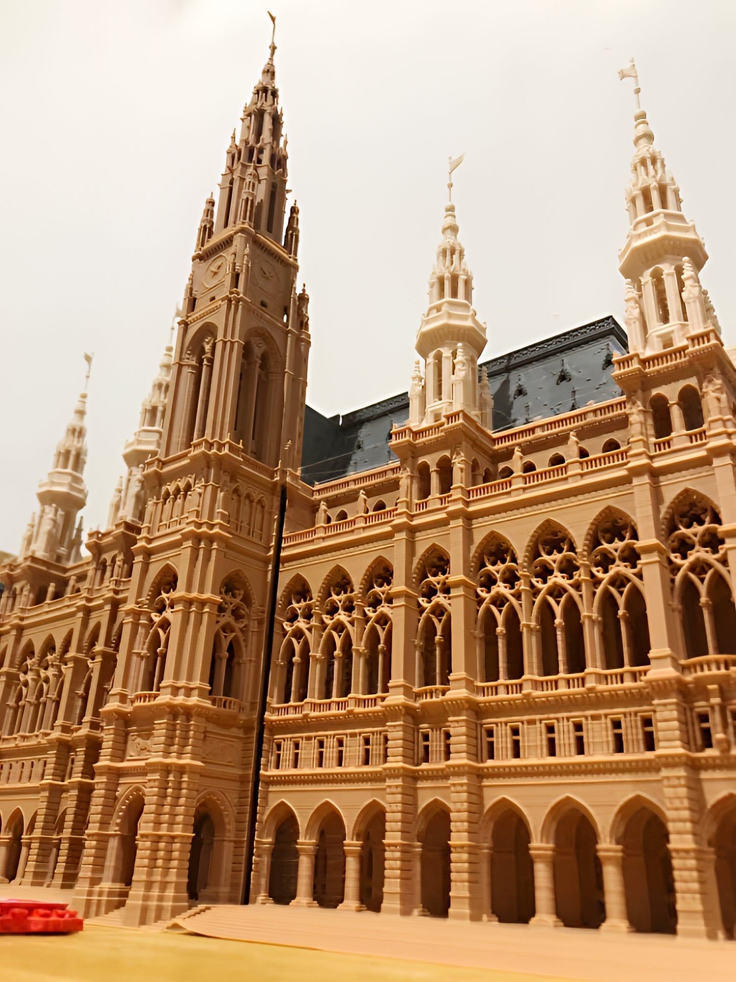 DIY Vienna Gothic City Hall Model Kit – Iconic Landmark 3D Wooden Puzzle
