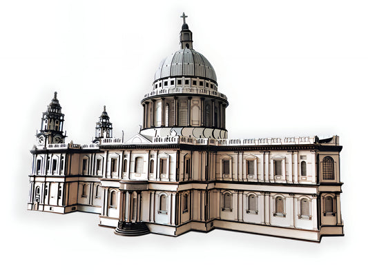 DIY St. Paul's Cathedral Model Kit - London Icons